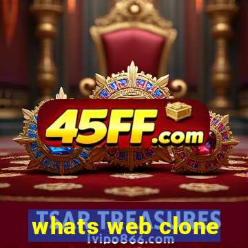 whats web clone